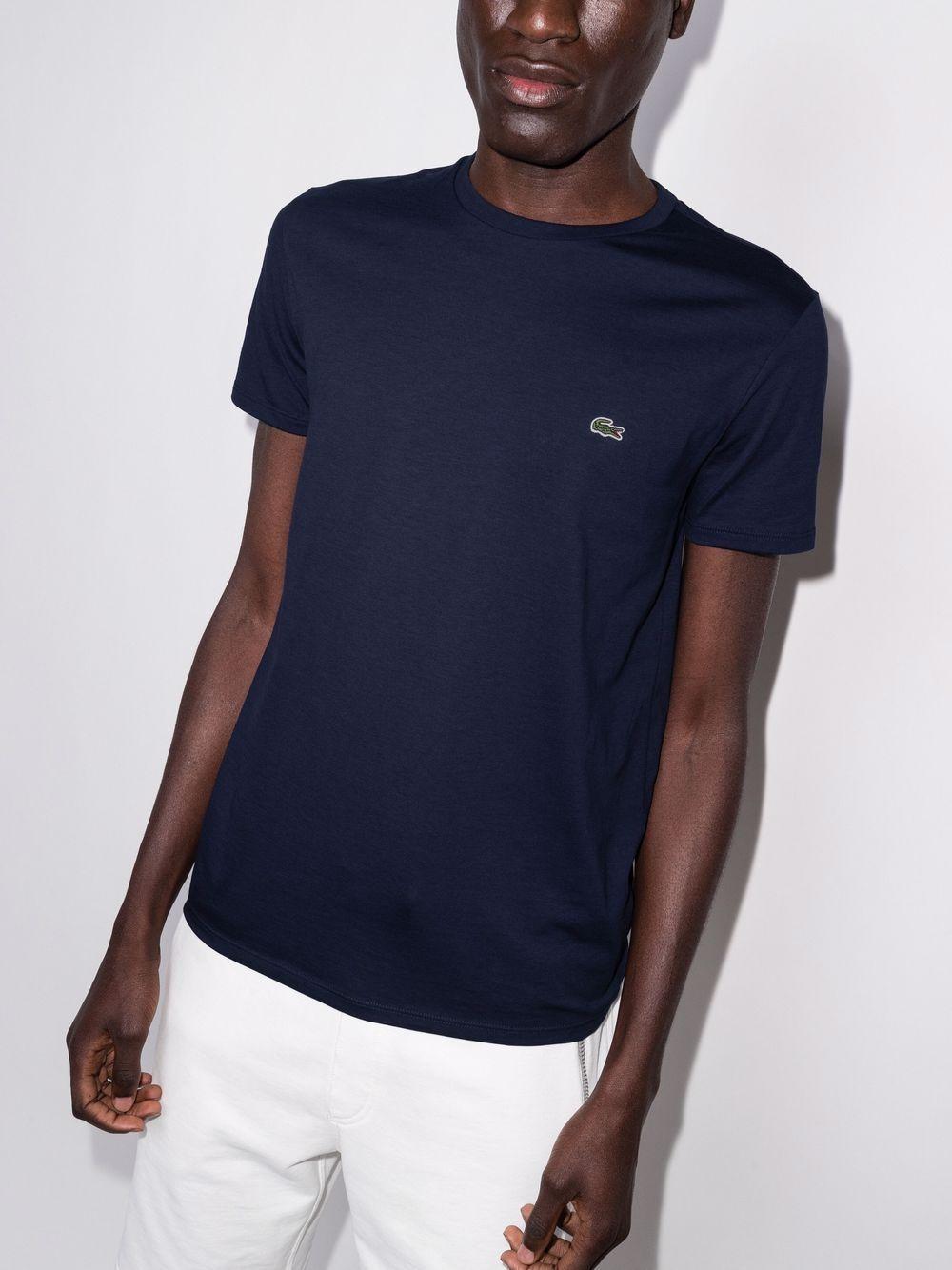L+ogo-patch T-shirt TH6709 166 LACOSTE 