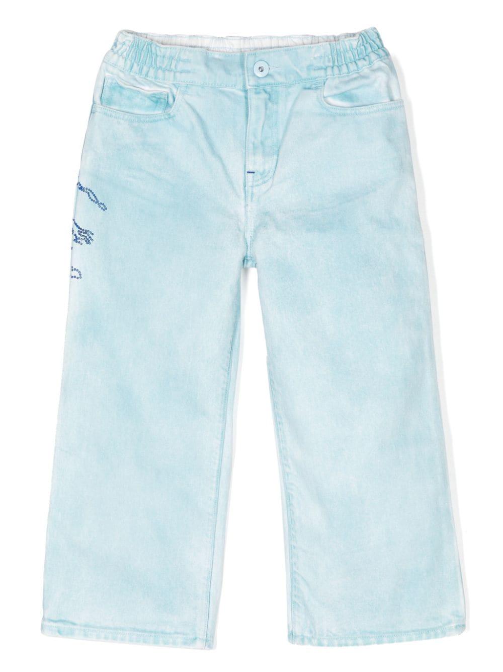 Denim trousers 8089088 A3326 BURBERRY KIDS 