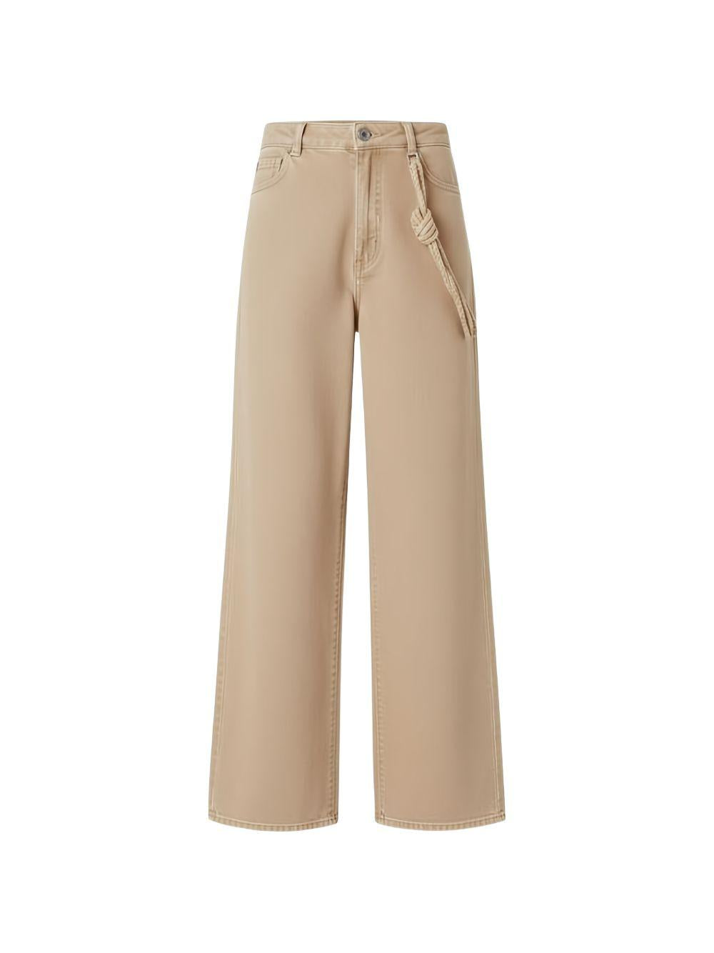 Jeans with jeweled rope 104601 A33RC88 PINKO 