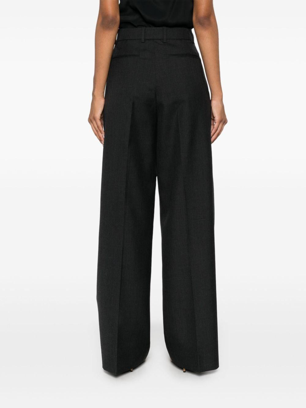 Wool gabardine trousers<BR/><BR/><BR/><BR/><BR/> 800107 ZARRB1165 GUCCI 