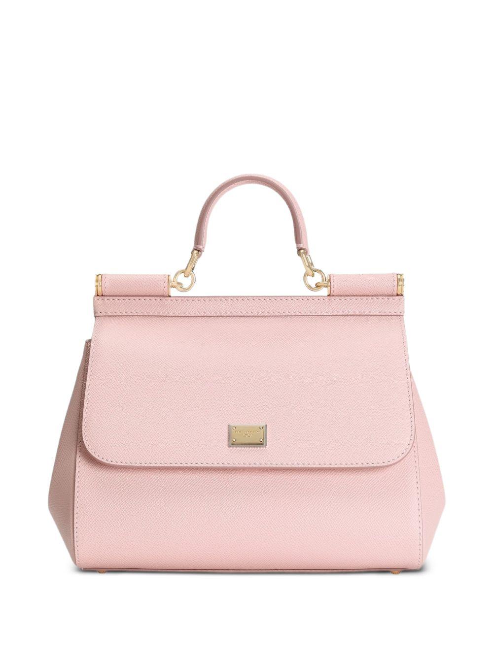 Large Sicily handbag in dauphine calfskin BB6002 B10018H402 DOLCE & GABBANA 