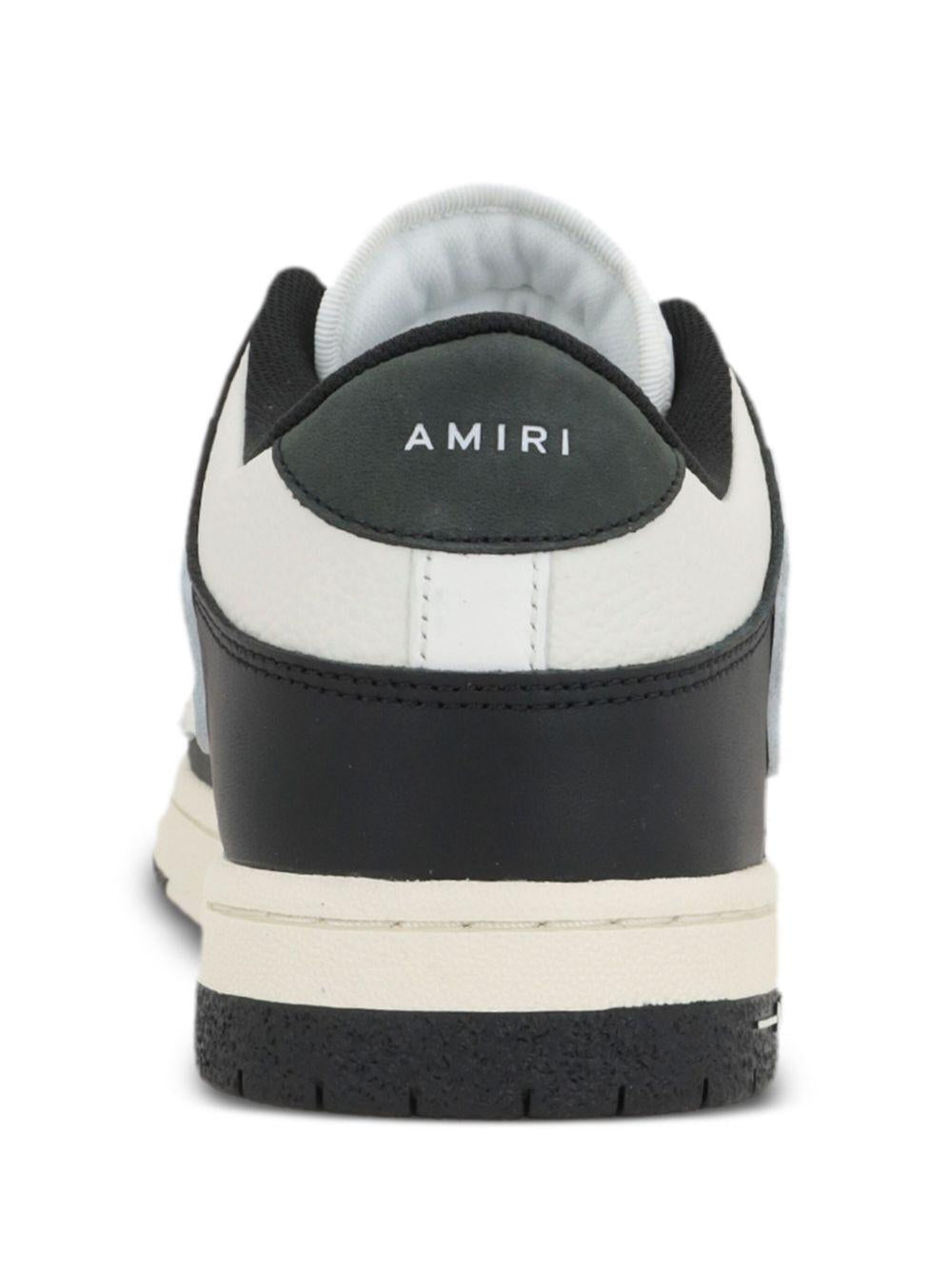 Varsity Skel sneakers<BR/><BR/><BR/> AMFOSR1098 BLACK/WHITE AMIRI 