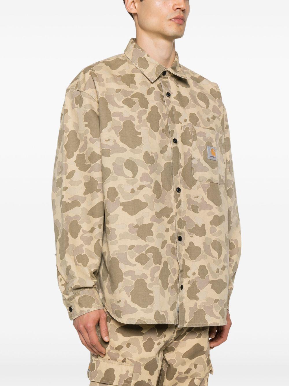 L/S Camo Shirt I033769 L/S Duck Shirt2R4.06 CARHARTT WIP 