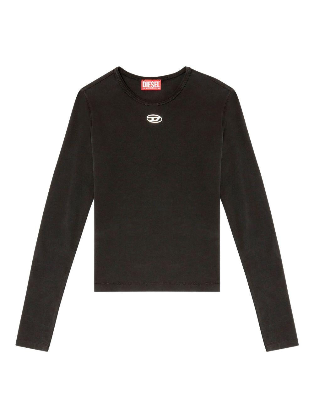 Cotton T-shirt with Oval D logo A19916 0AHQH900 DIESEL 