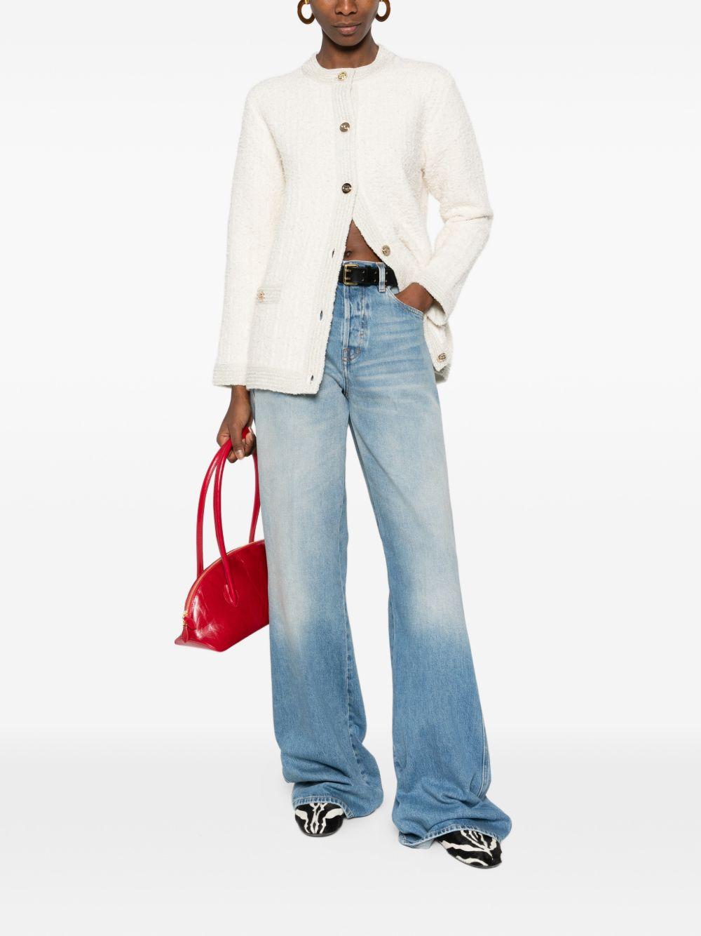 Wool lamé bouclé cardigan 851946 XKFAR9943 GUCCI 