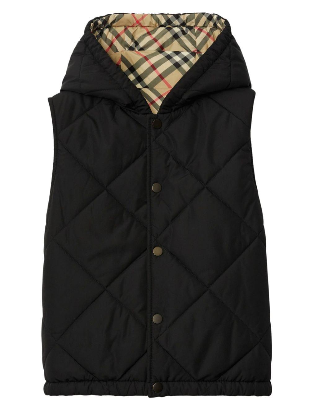 Vintage Check pattern  gilet 8079637 A7028 BURBERRY KIDS 