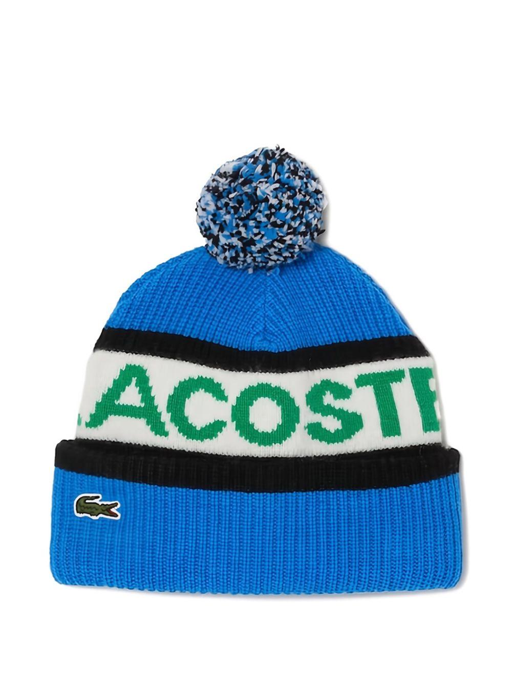 Front logo striped cap RB1490 P9I LACOSTE 