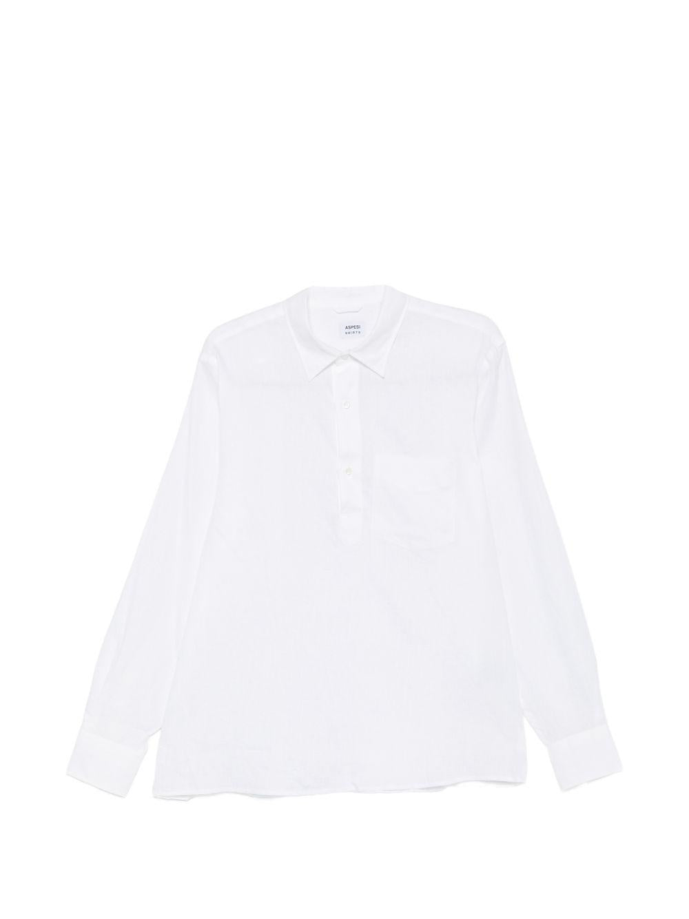 half-button long-sleeved shirt S6_A_CE65 C19585072 ASPESI 
