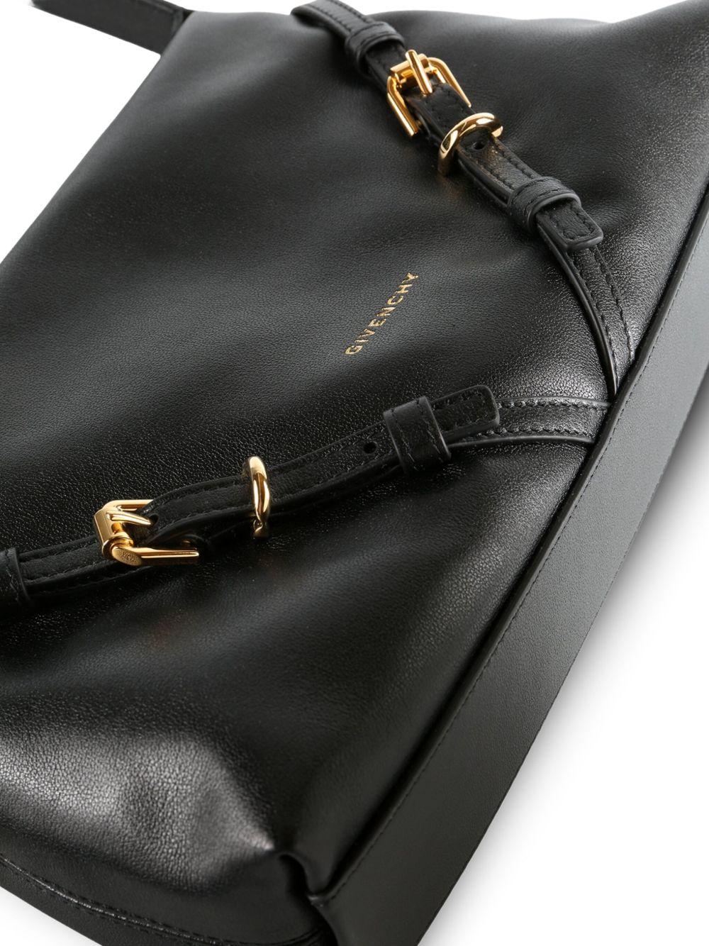 Mini Voyou bag in shiny leather BB514XB2AE 001 GIVENCHY 