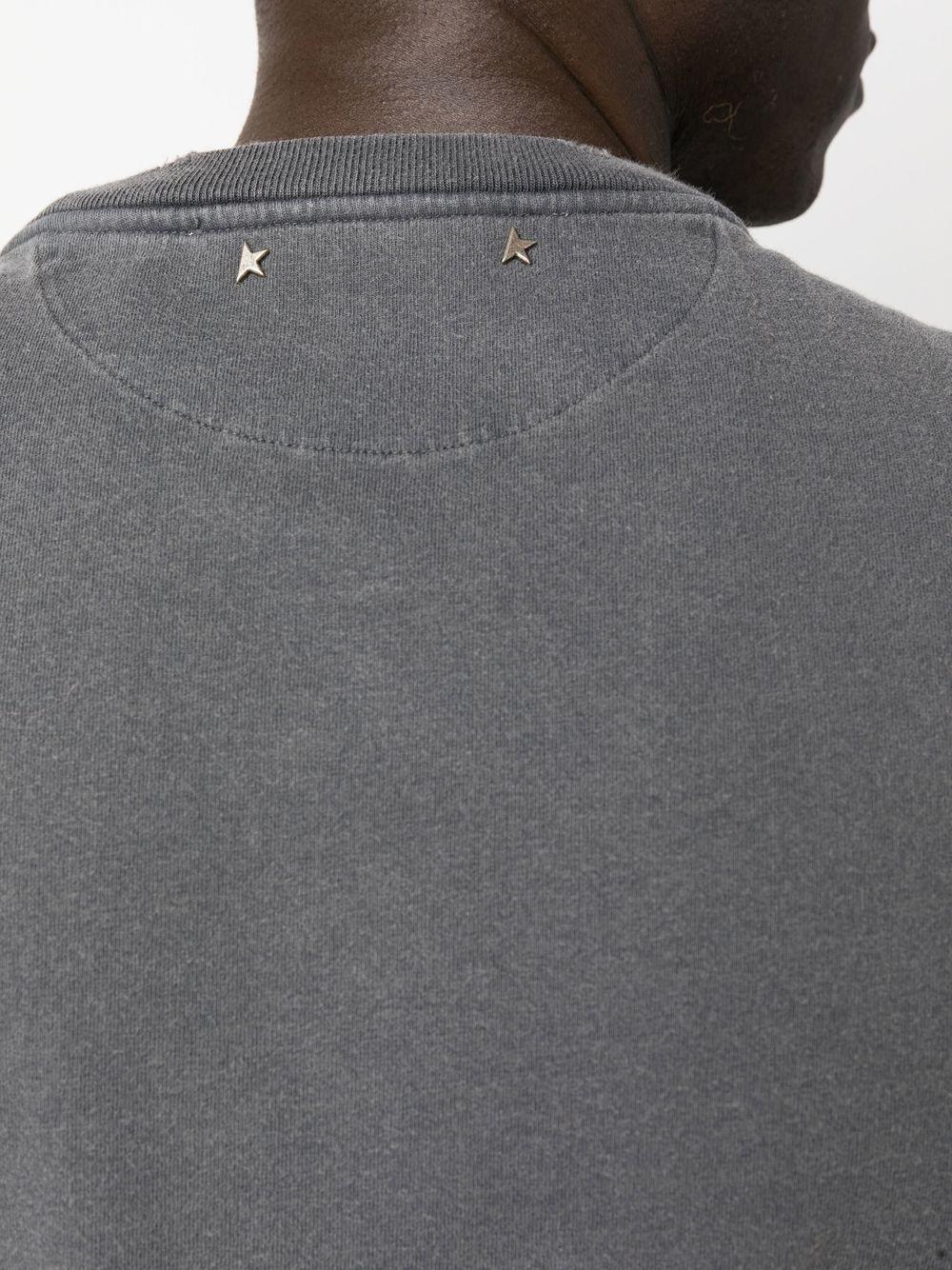 Perforated logo-detail T-shirt<BR/><BR/><BR/> GMP01220 P00067160318 GOLDEN GOOSE 