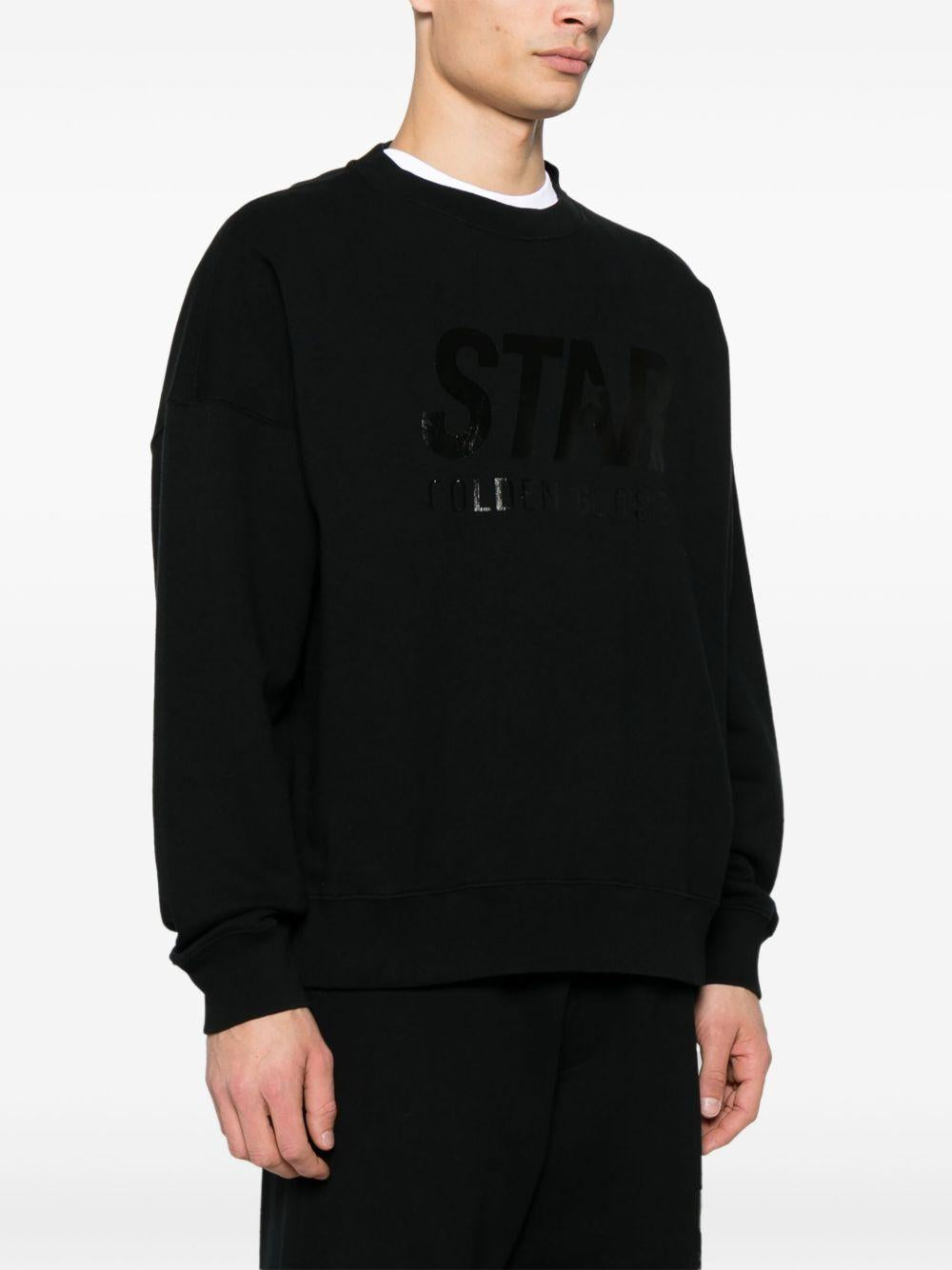 Logo sweatshirt GUP01992 P00180390100 GOLDEN GOOSE 