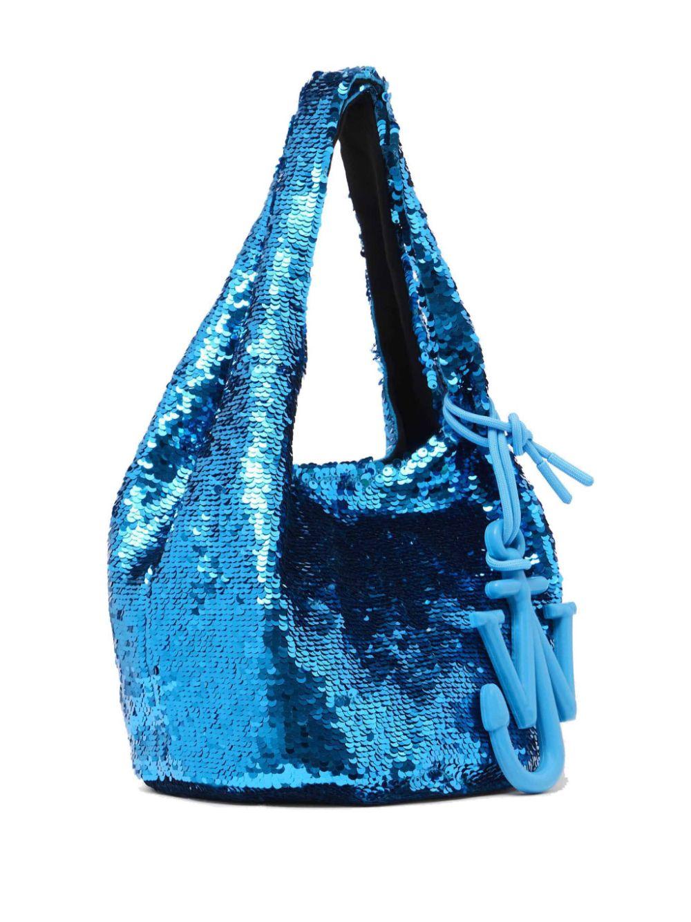 Mini sequin tote bag<BR/><BR/><BR/> HB0497 FA0230825 JW ANDERSON 