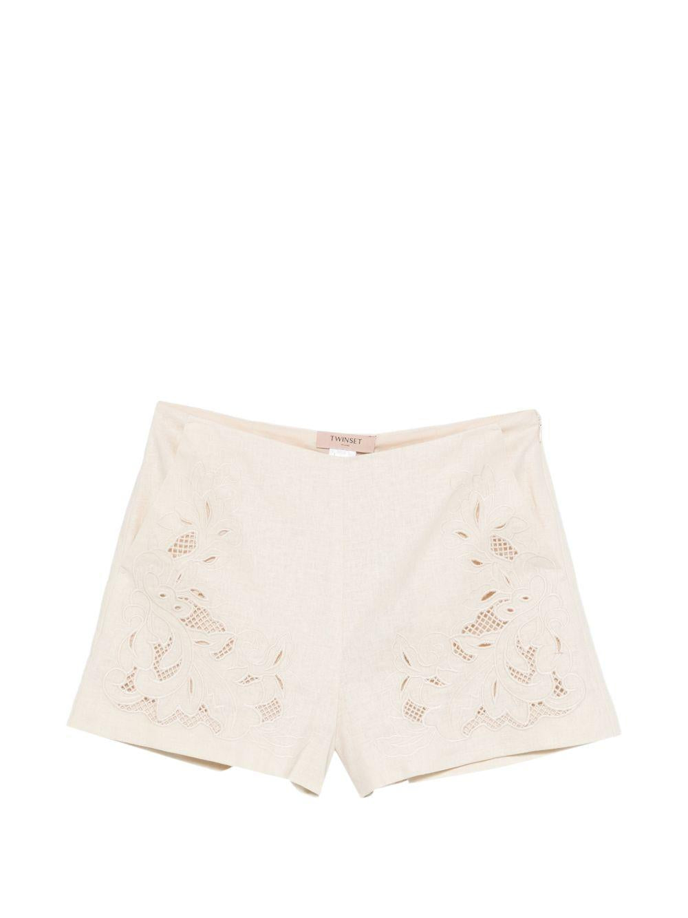 floral embroidery shorts 261TP2312 S2140000059 TWINSET 