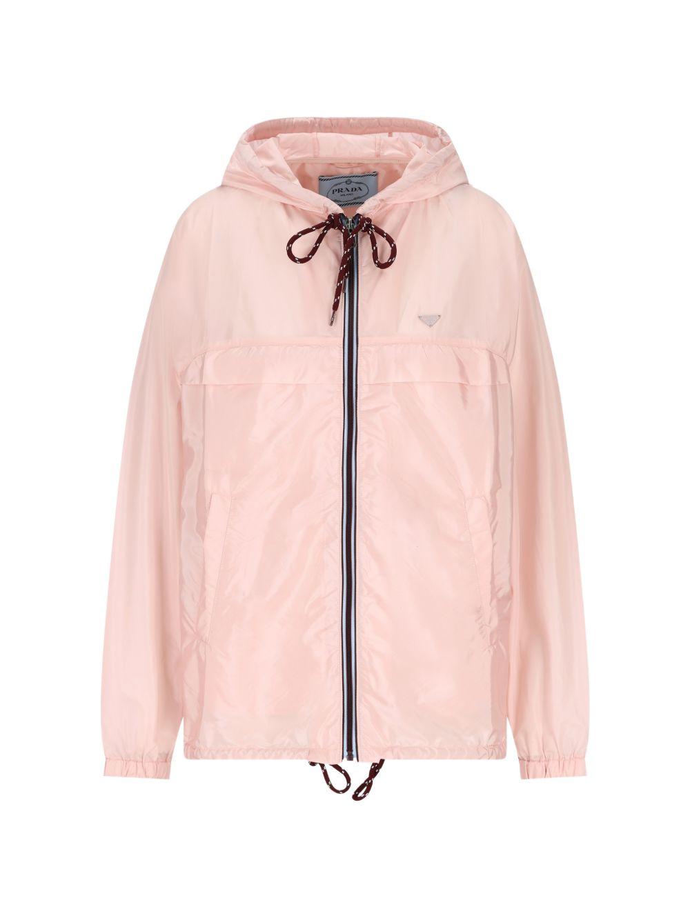 Lightweight Re-Nylon hooded raincoat 2922521WQ9 S-WMOF0E18 PRADA 