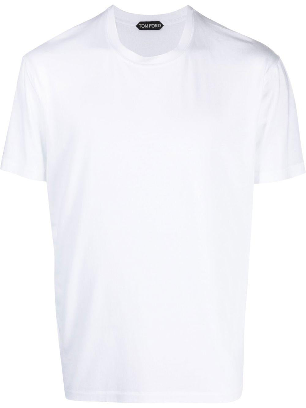 Round-neck short-sleeve T-shirt<BR/><BR/><BR/> JCS004 JMT002S23AW002 TOM FORD 