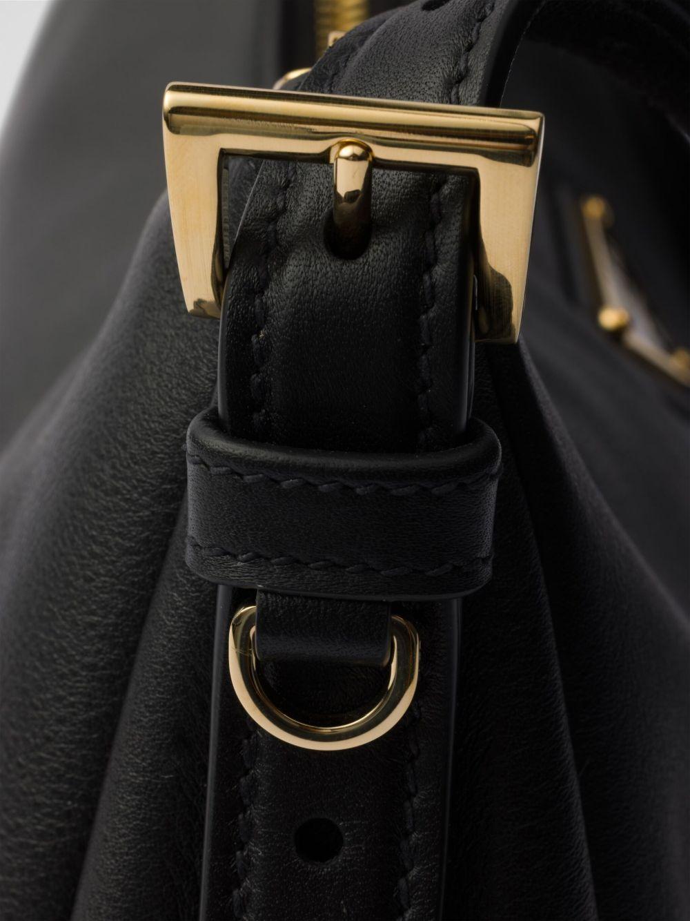 Prada Aimée medium leather shoulder bag 1BC2292CYS V-LVMF0002 PRADA 