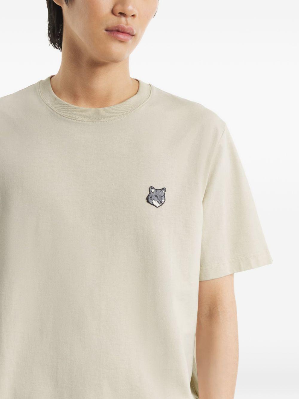 FOX HEAD COMFORT TEE-SHIRT PM00108KJ7025 0450 MAISON KITSUNÉ 