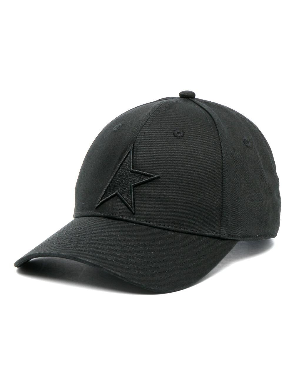 Logo-patch cotton baseball cap<BR/><BR/><BR/> GUP01038 P00059790100 GOLDEN GOOSE 