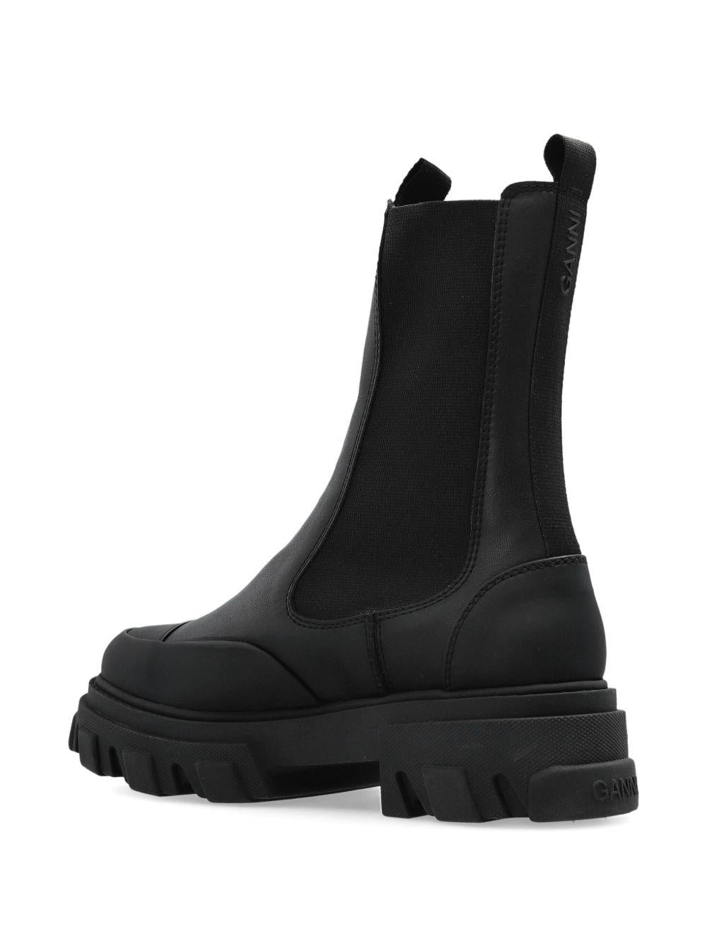 Ankle boots with tank tread soles S3238 099 GANNI 
