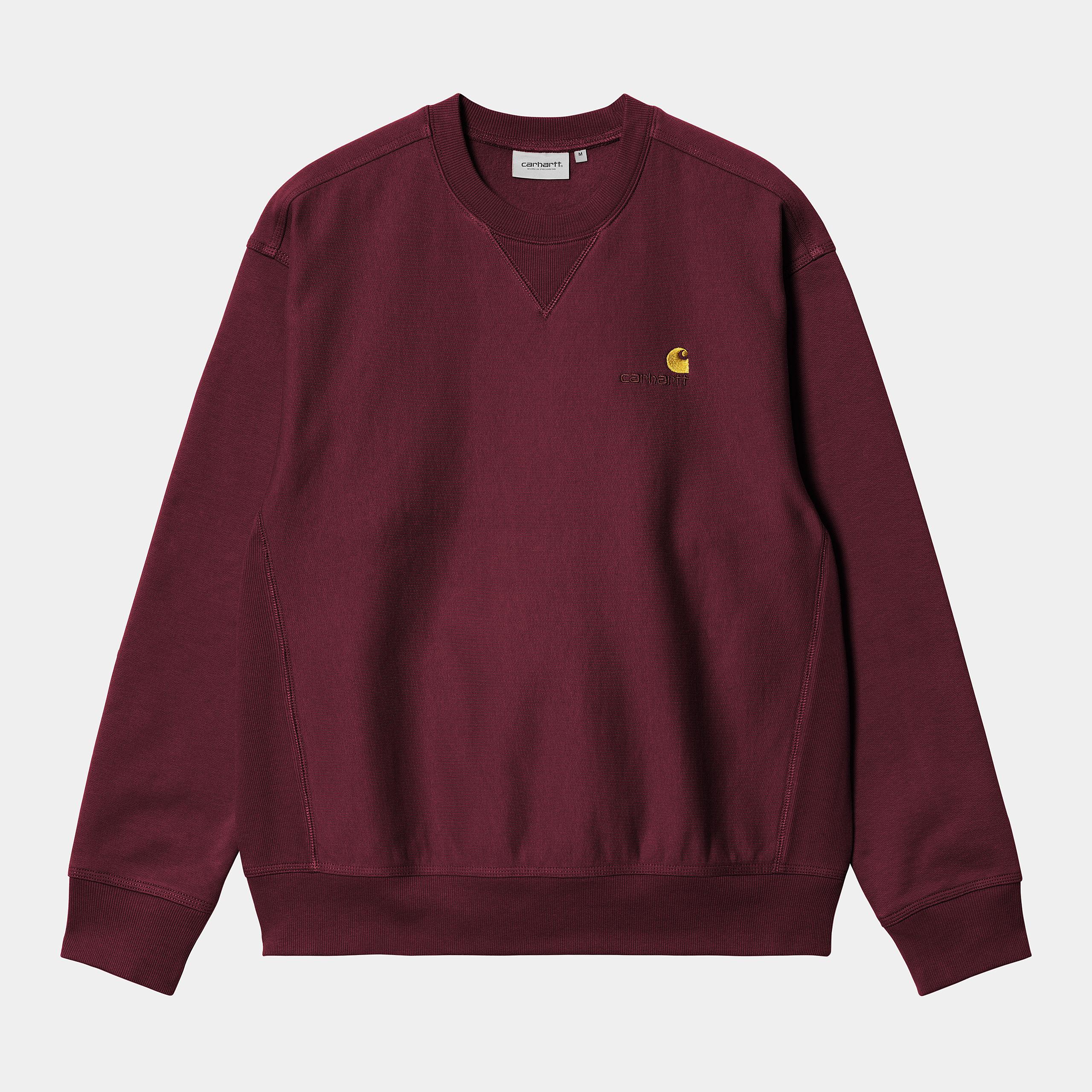 American Script Sweatshirt<BR/> I025475 2BY.XX CARHARTT WIP 