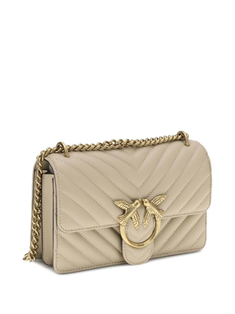 Small shoulder bag Love Bag One Chevron 100074 A0GKC50Q PINKO 