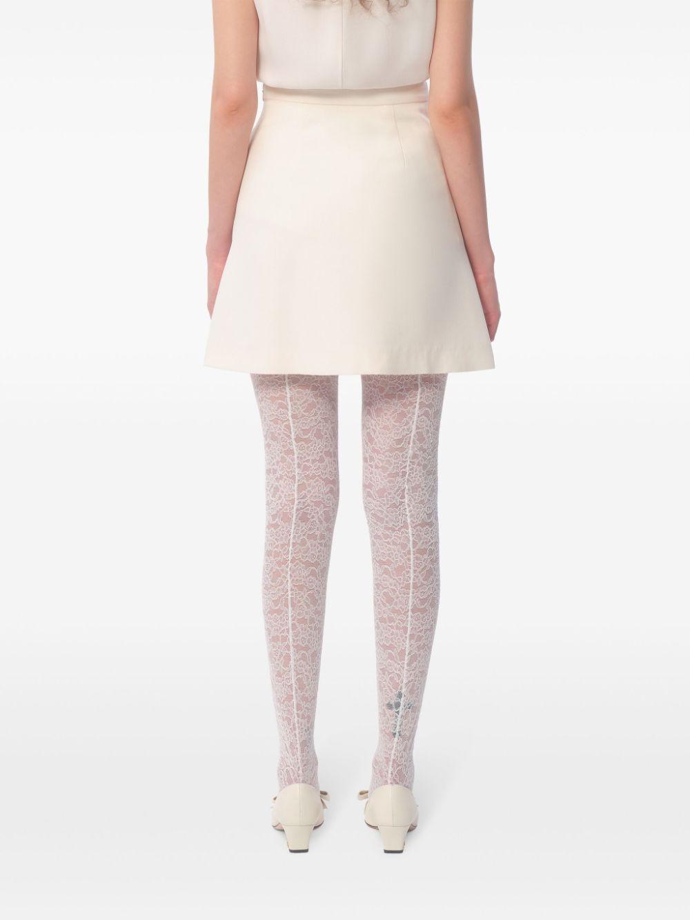Crepe couture mini skirt<BR/><BR/><BR/> 6B3RACH71CF A03 VALENTINO GARAVANI 