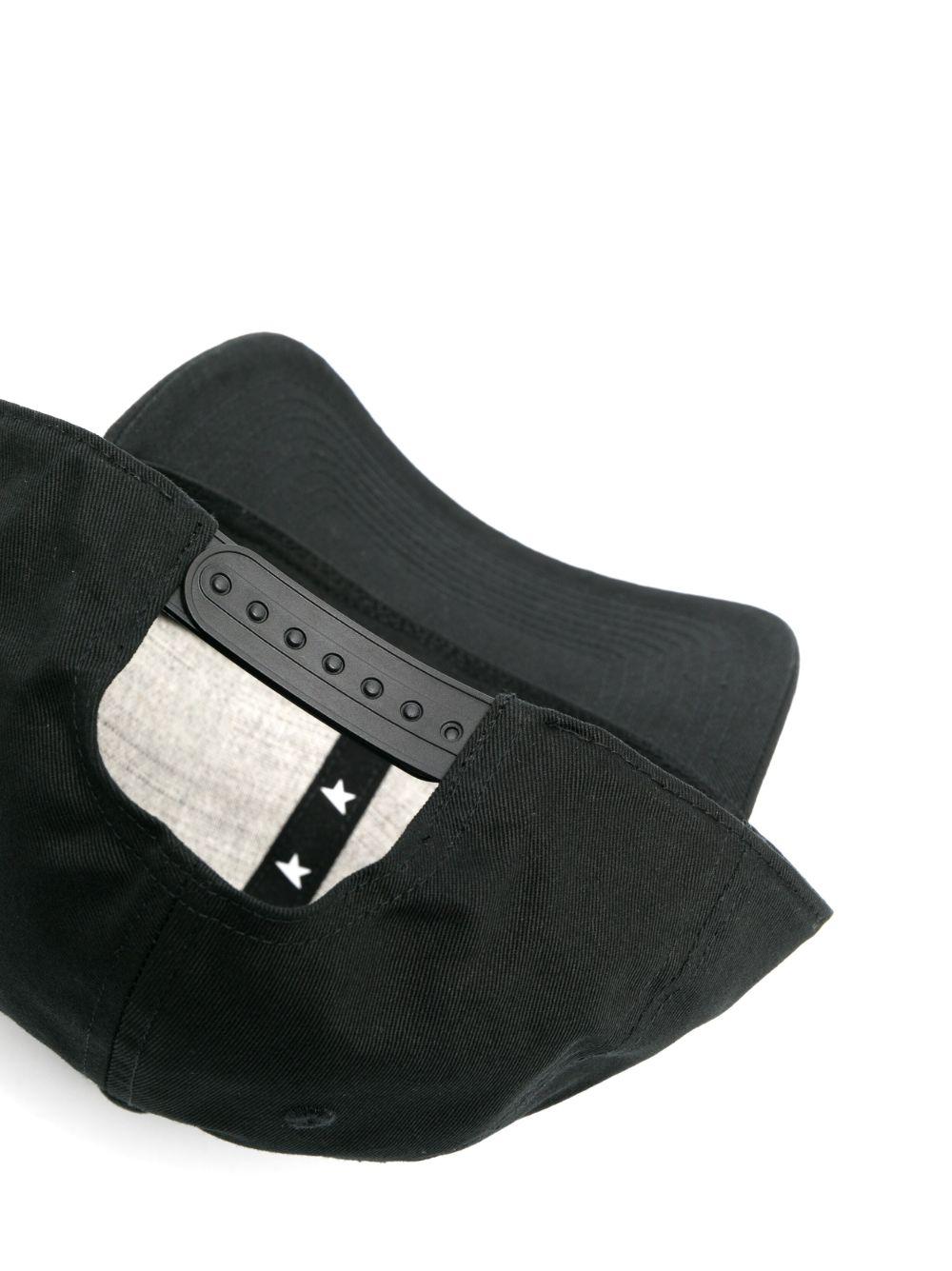 Logo-patch cotton baseball cap<BR/><BR/><BR/> GUP01038 P00059790100 GOLDEN GOOSE 