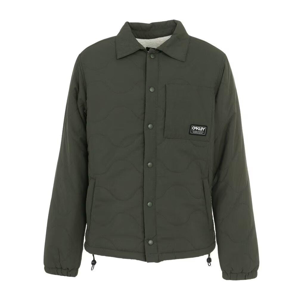 Green quilted sherpa jacket FOA404870 86L OAKLEY 