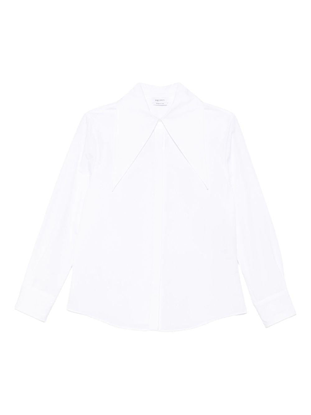 Scarf Collar Shirt 839069 QAABT9000 ALEXANDER MCQUEEN 