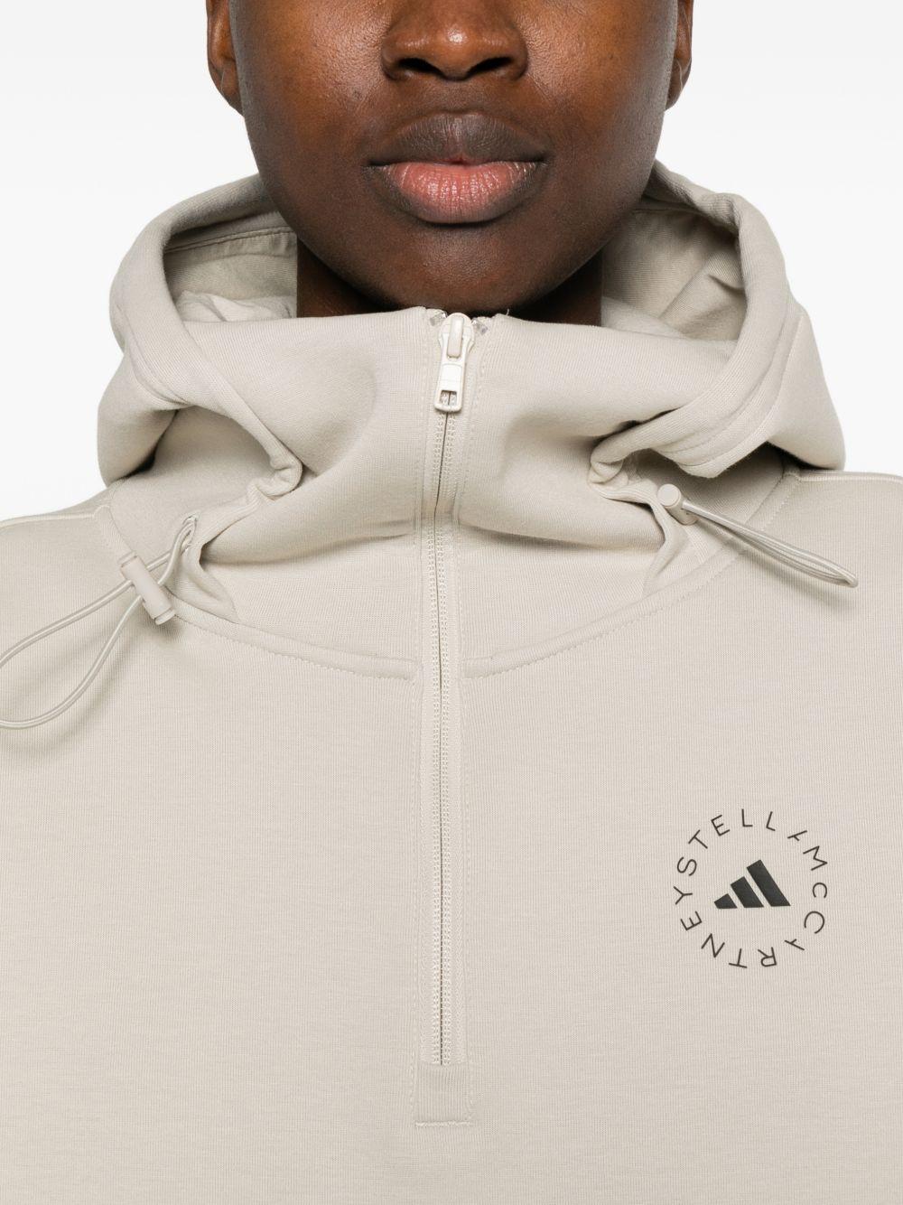 COTTON BLEND SWEATSHIRT JZ0649 GOBI ADIDAS x Stella McCartney 
