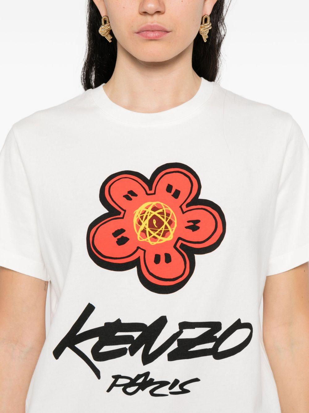 'Kenzo x Futura 2000' loose T-shirt FF62TS3564SG 02OFFWHITE KENZO 