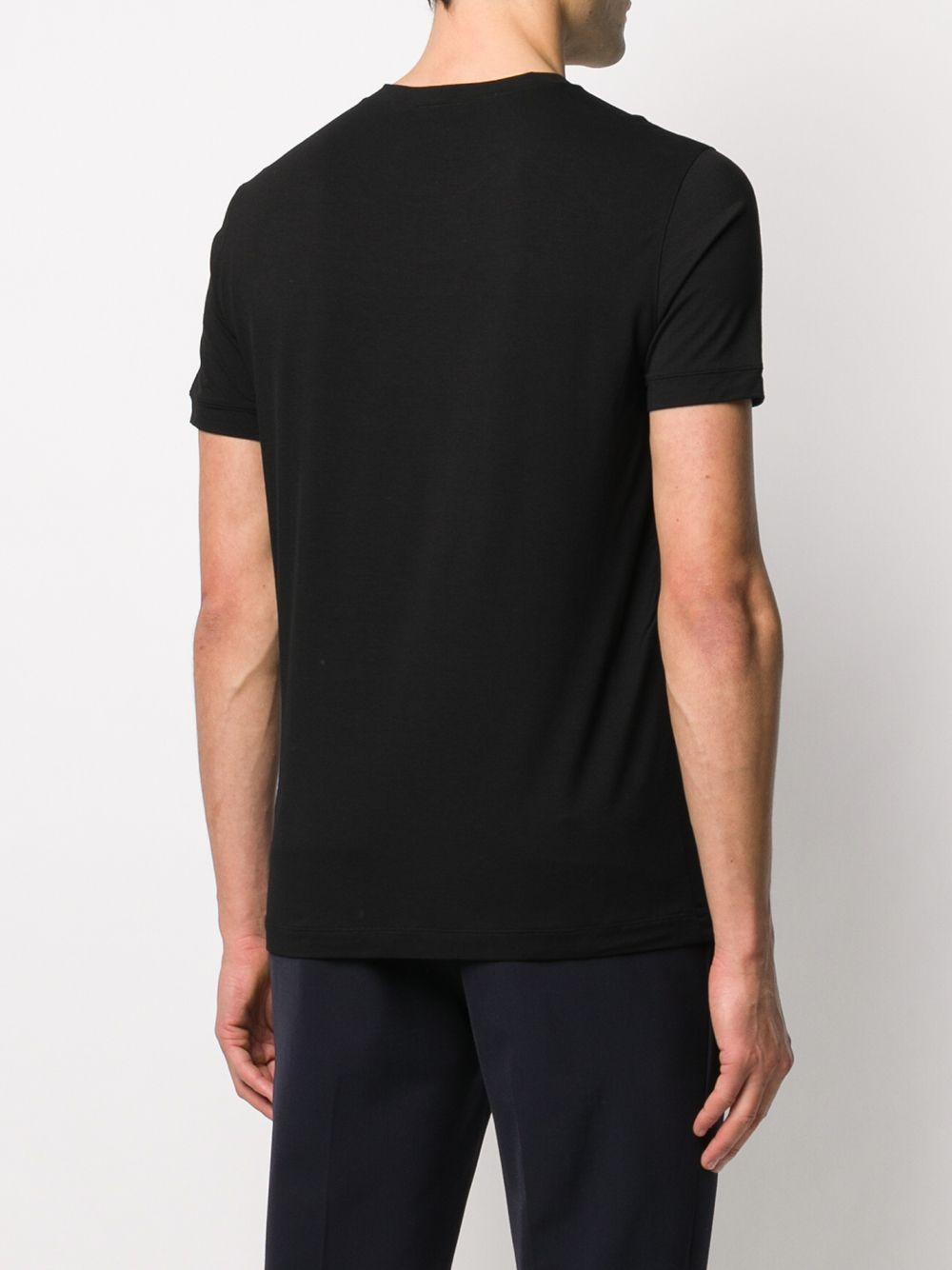 signature print T-shirt 6GST56 SJP4ZUC99 GIORGIO ARMANI 