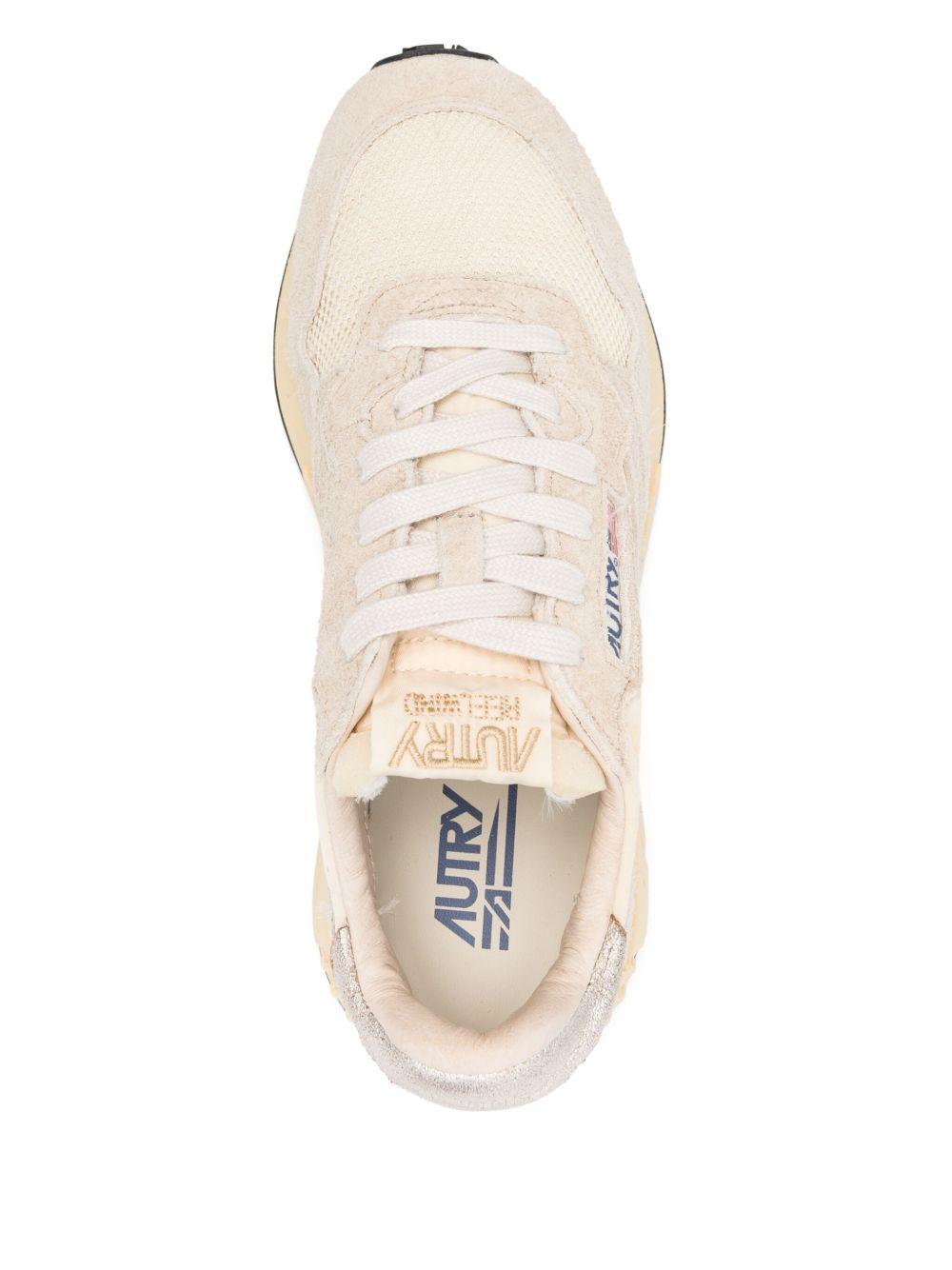 REELWIND LOW SNEAKERS WWLW UT24ECRU/PLATINUM AUTRY 