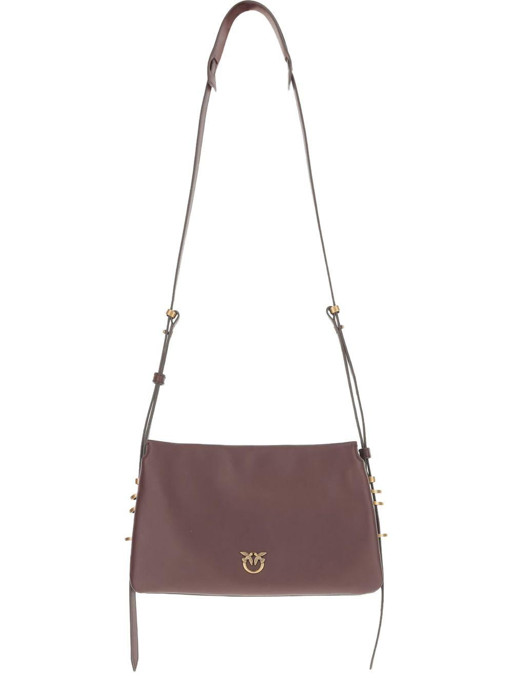 Mini One, Two, Three Bag with shoulder strap 105883 A0QOLA7Q PINKO 