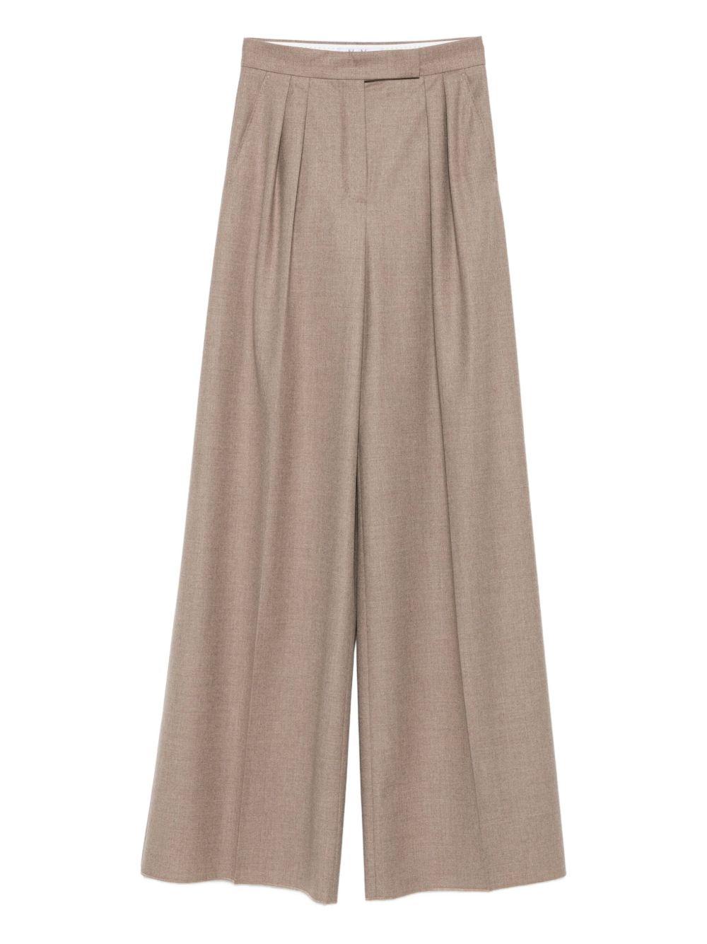 Cashmere foulé trousers 2521136012 ZULIA002 MAX MARA 