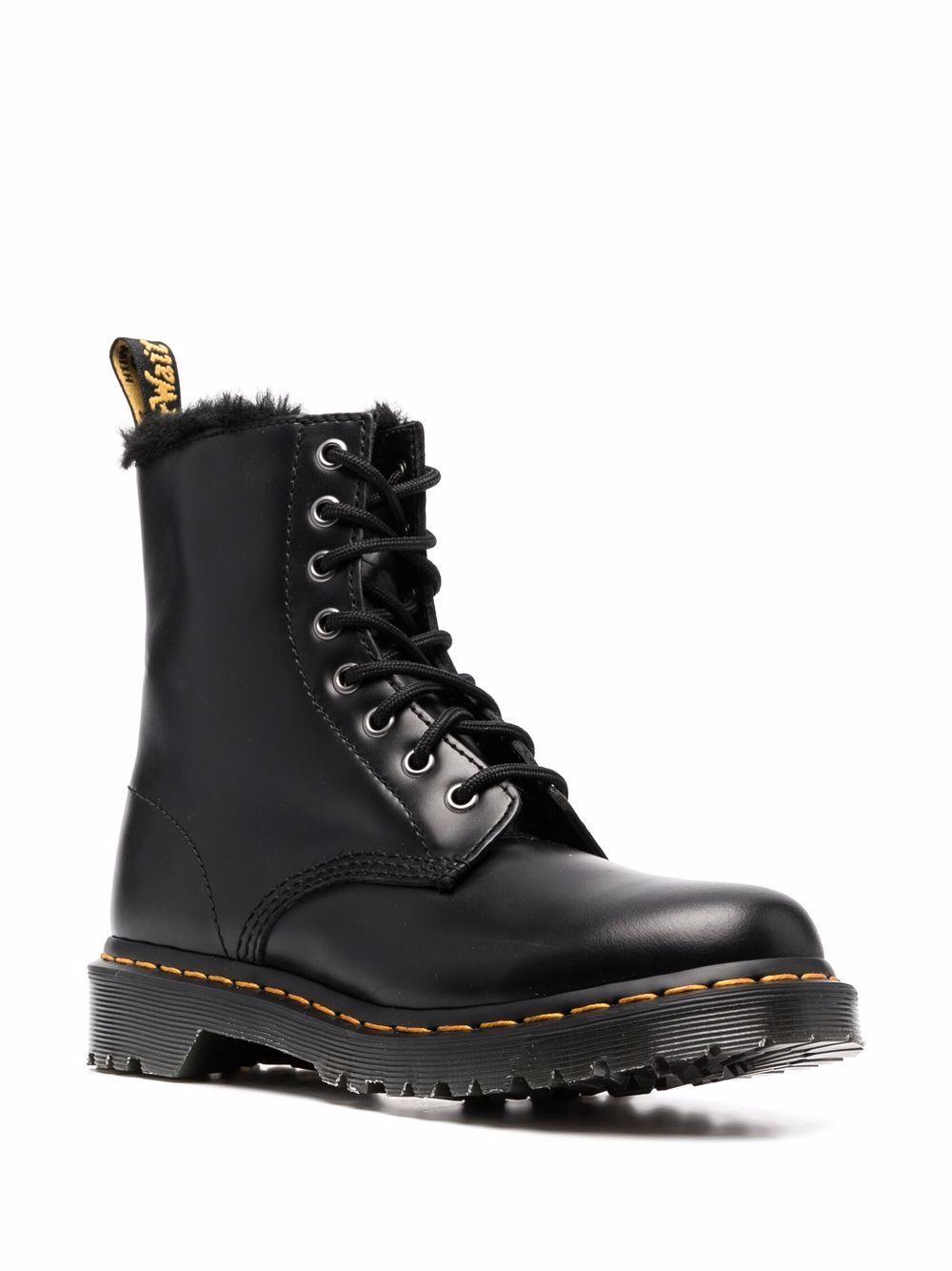 1460 Serena Ankle Boots With Faux Fur Lining 26238021 1460SERENABLACK DR. MARTENS 