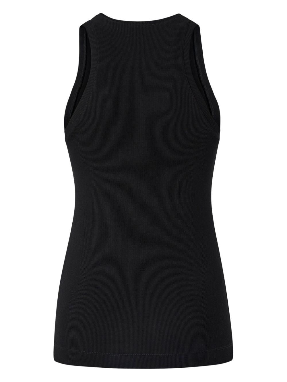 Logo-lettering tank top<BR/><BR/><BR/> 100822 A2C1Z99 PINKO 
