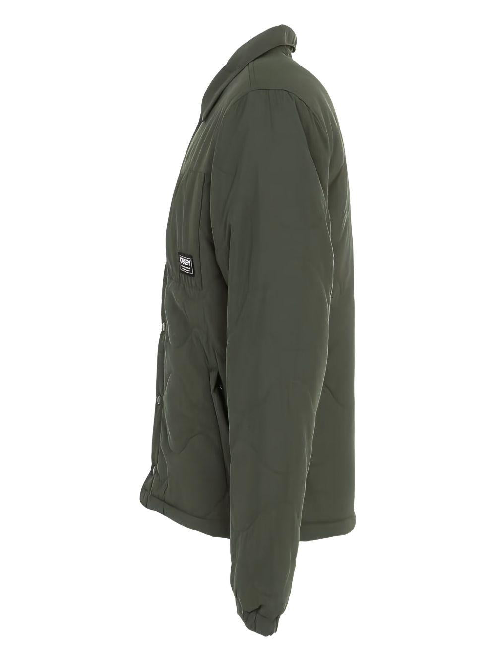 Green quilted sherpa jacket FOA404870 86L OAKLEY 