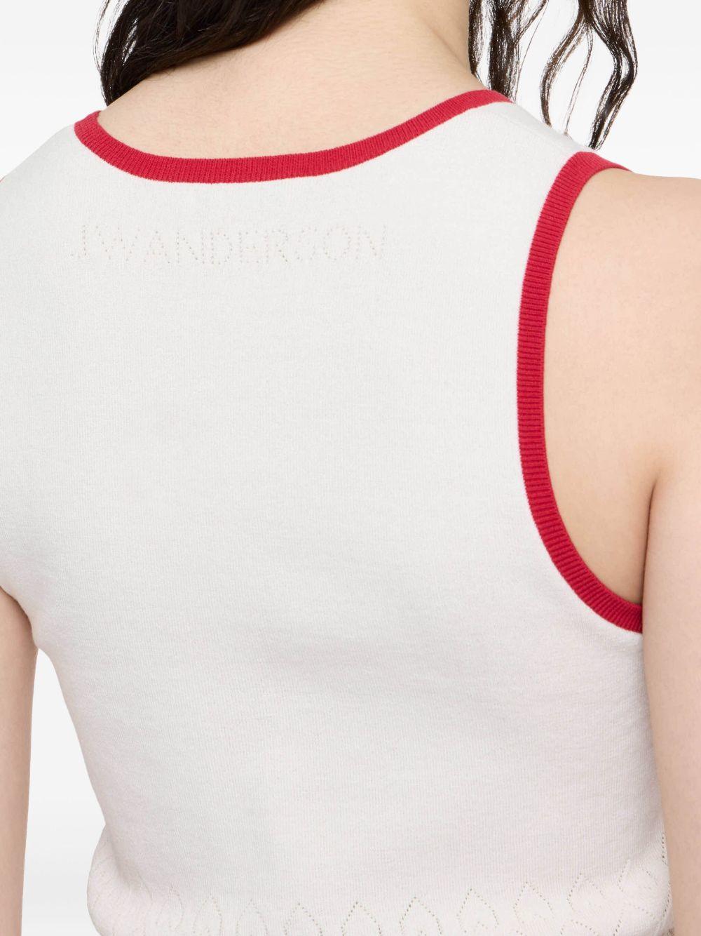 Knitted Vest KW1442 YN0432241 JW ANDERSON 