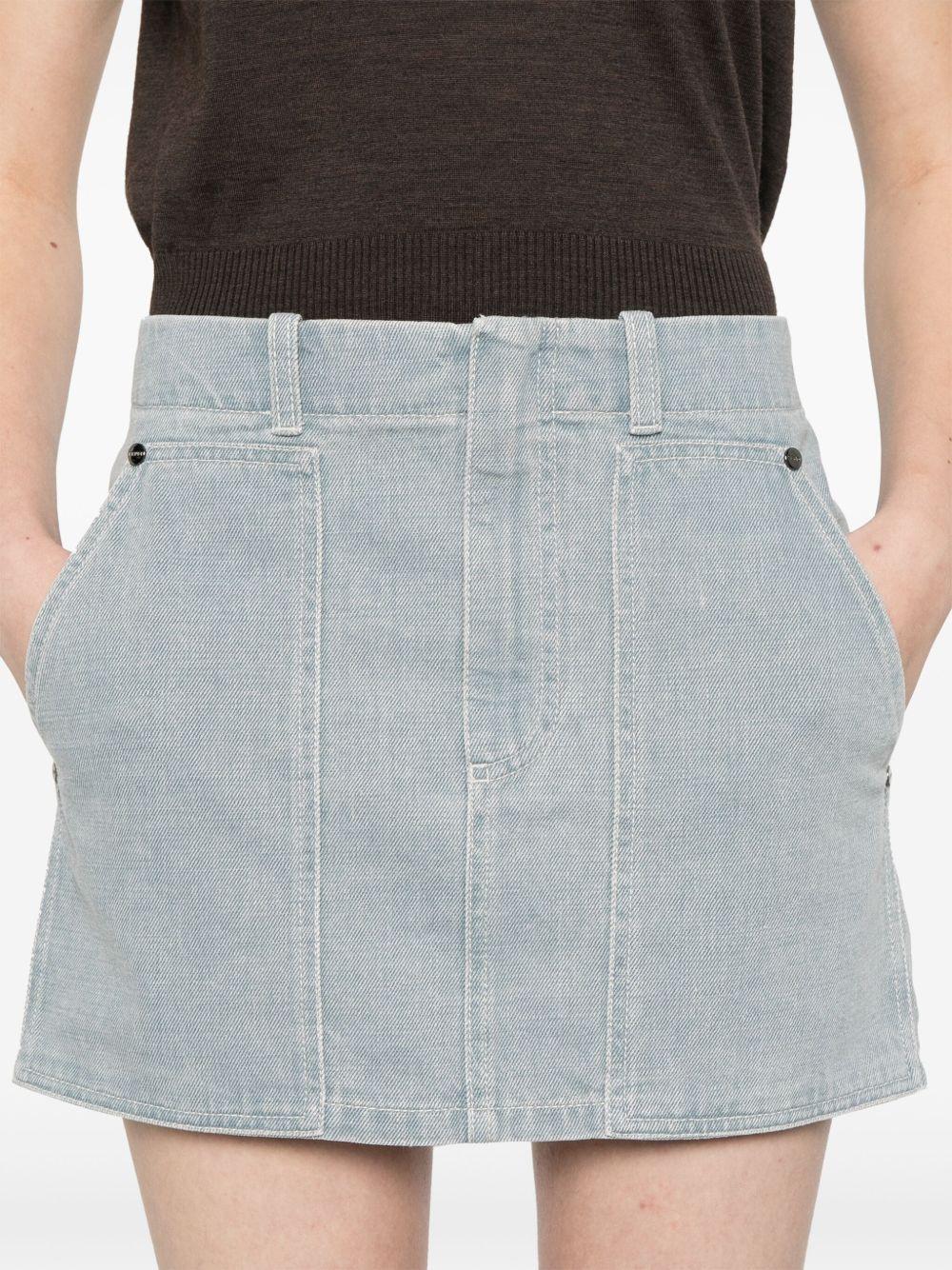 Roma mini skirt<BR/><BR/> FLQ594 ASMBF1RX3 FENDI 