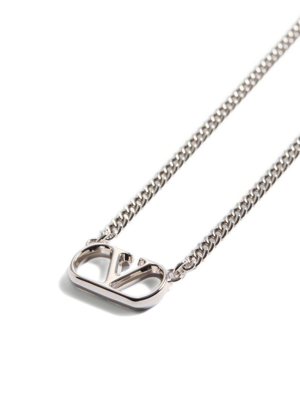 VLogo Signature Metal Necklace 9Y2J0AG7MET 172 VALENTINO GARAVANI 