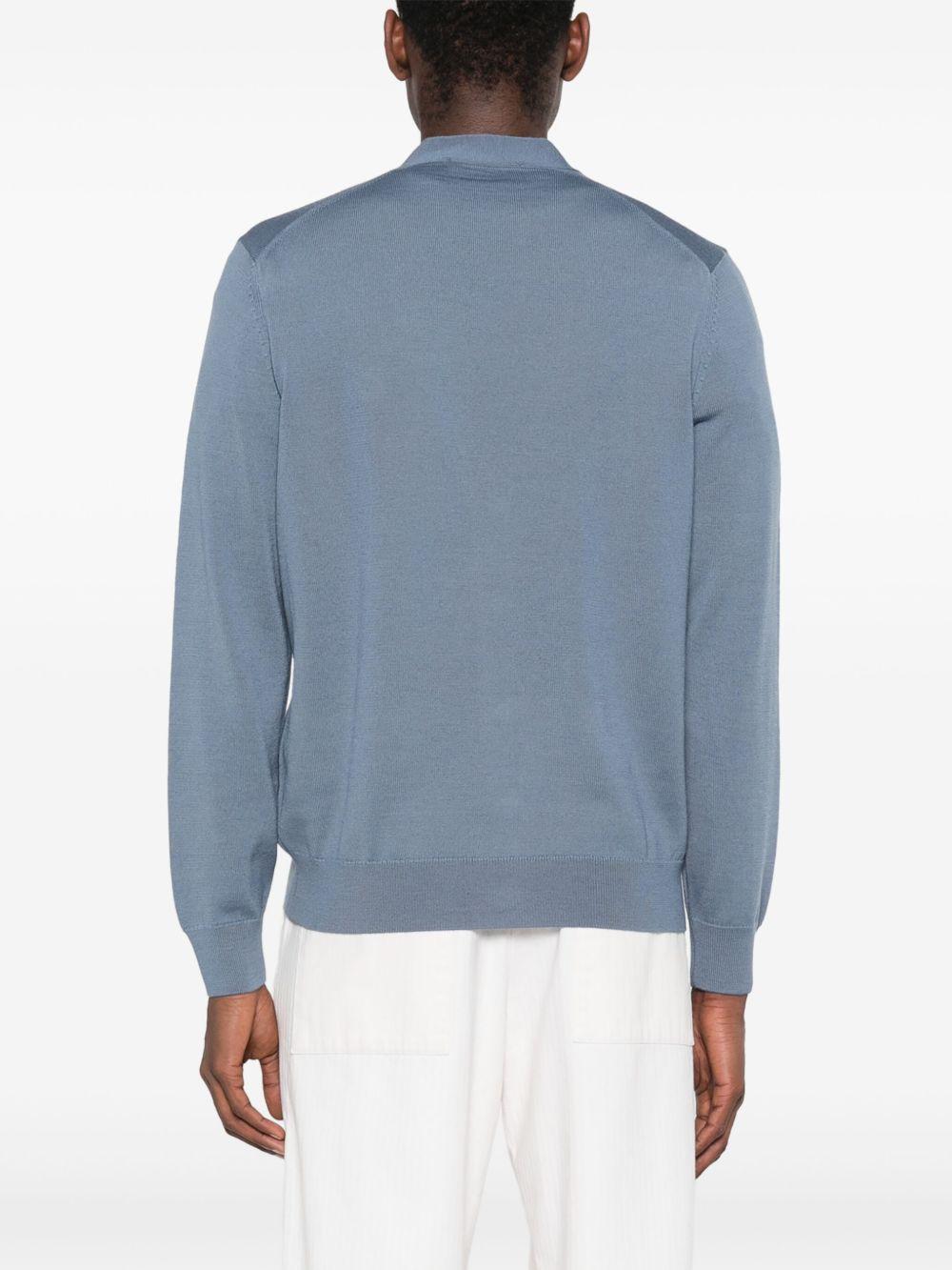 Bold Fox Head cardigan<BR/><BR/><BR/> MM00509KT1036 0075 MAISON KITSUNÉ 