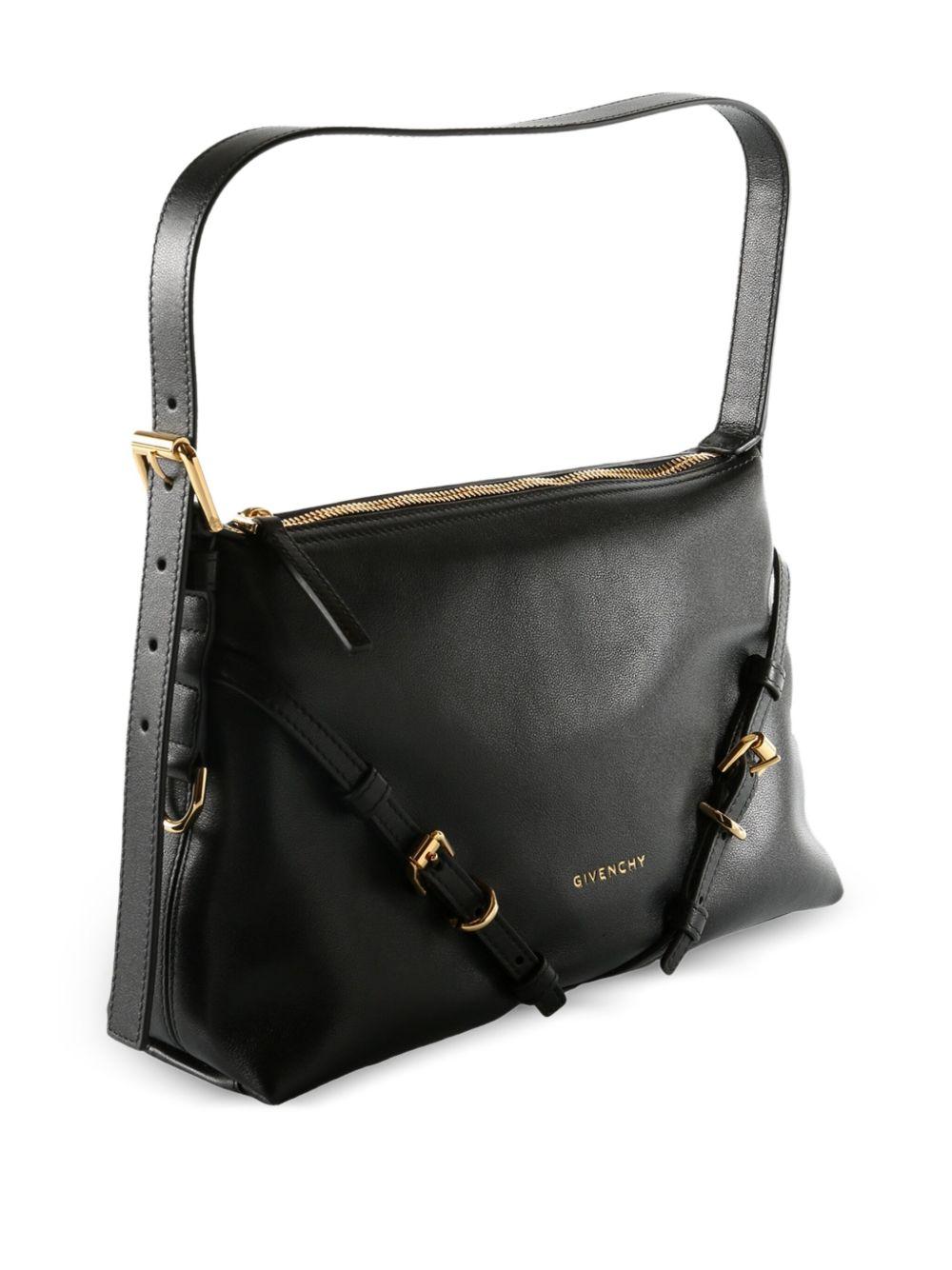 Mini Voyou bag in shiny leather BB514XB2AE 001 GIVENCHY 