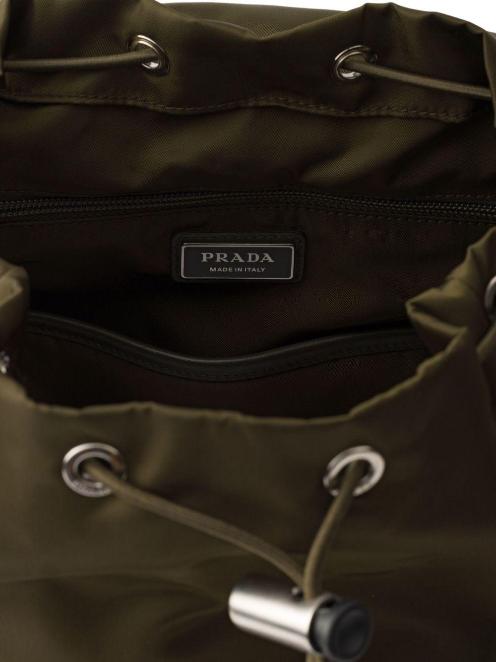 Re-Nylon and suede backpack 2VZ135384 V-HBFF041O PRADA 