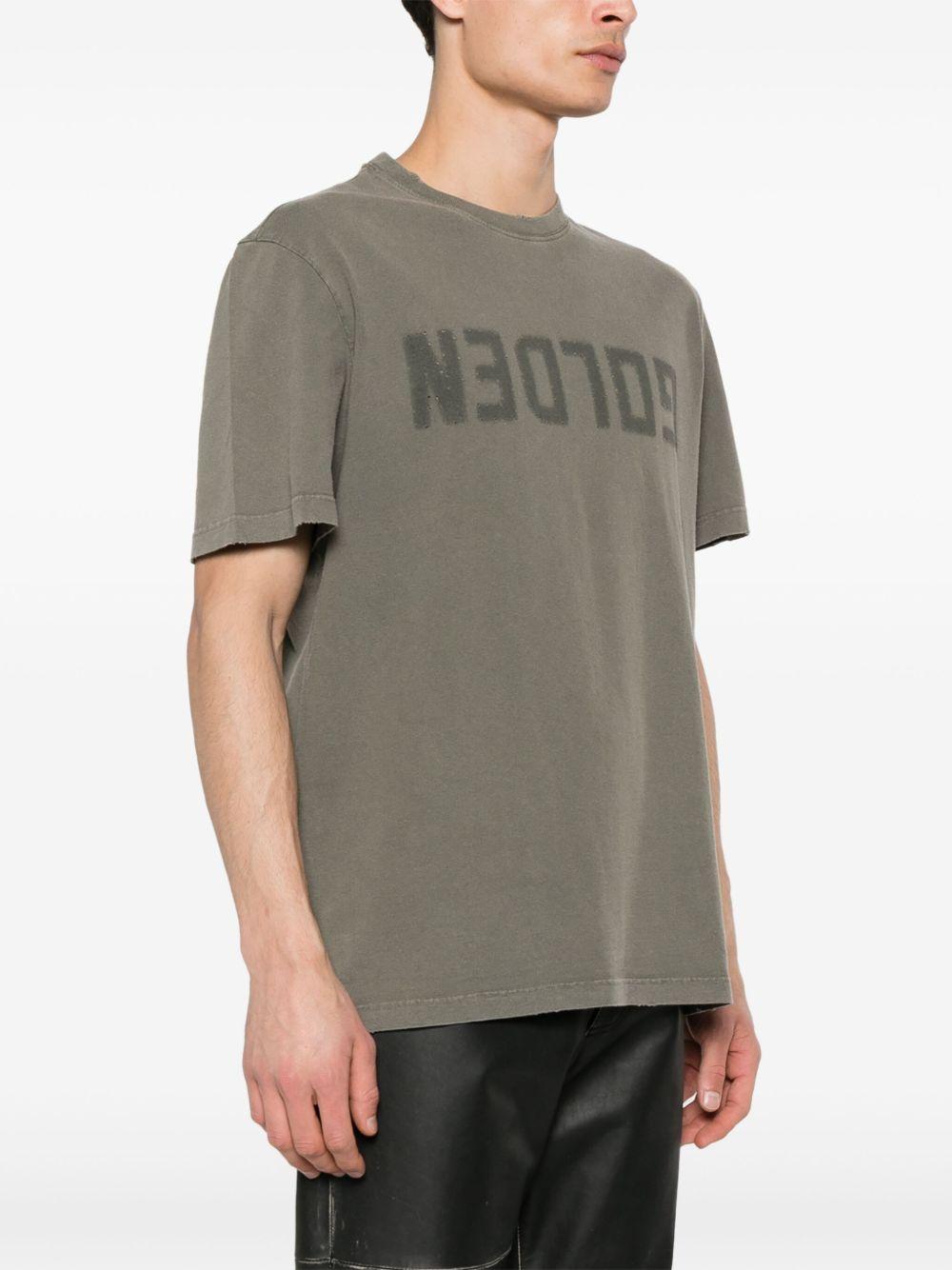 Logo-print cotton T-shirt GMP01220 P00067135479 GOLDEN GOOSE 