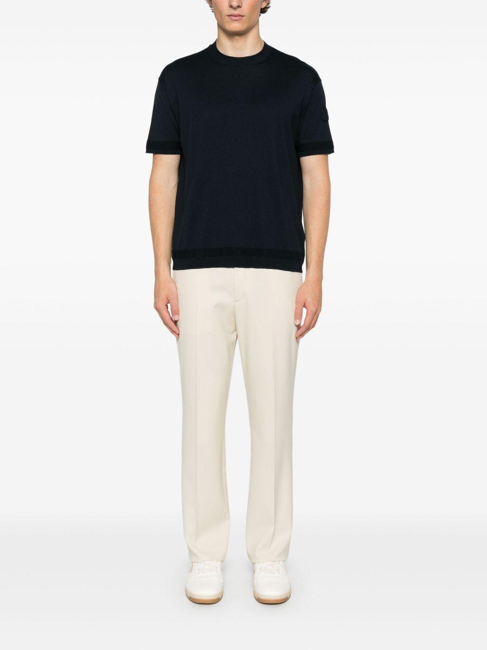 Knitted T-shirt<BR/><BR/><BR/> K10919C00011 M6329742 MONCLER 