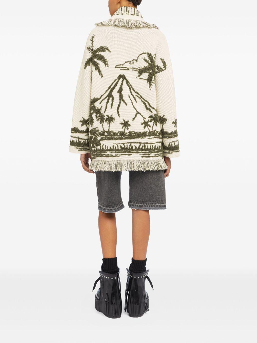 Palm grove tales cardigan LWHB064E25KNI00D 0F56 ALANUI 