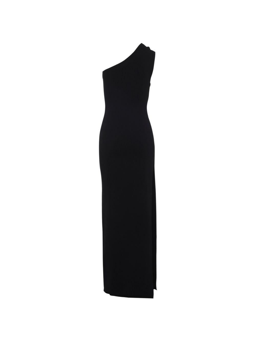 Red Carpet dress in knit fabric stitch AM43B62E2 110 ELISABETTA FRANCHI 