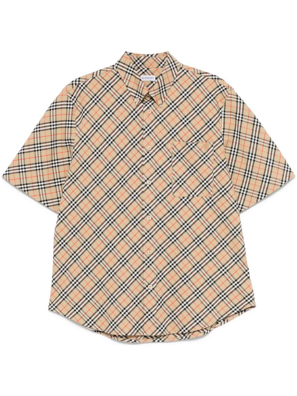 Vintage Check shirt<BR/><BR/><BR/> 8103630 B9368 BURBERRY 