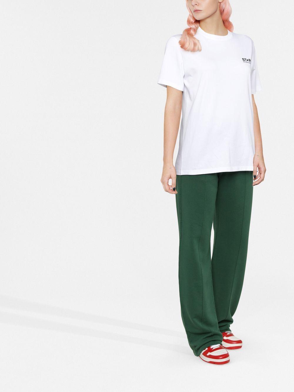 Star-print short-sleeved T-shirt GWP01220 P00087910283 GOLDEN GOOSE 